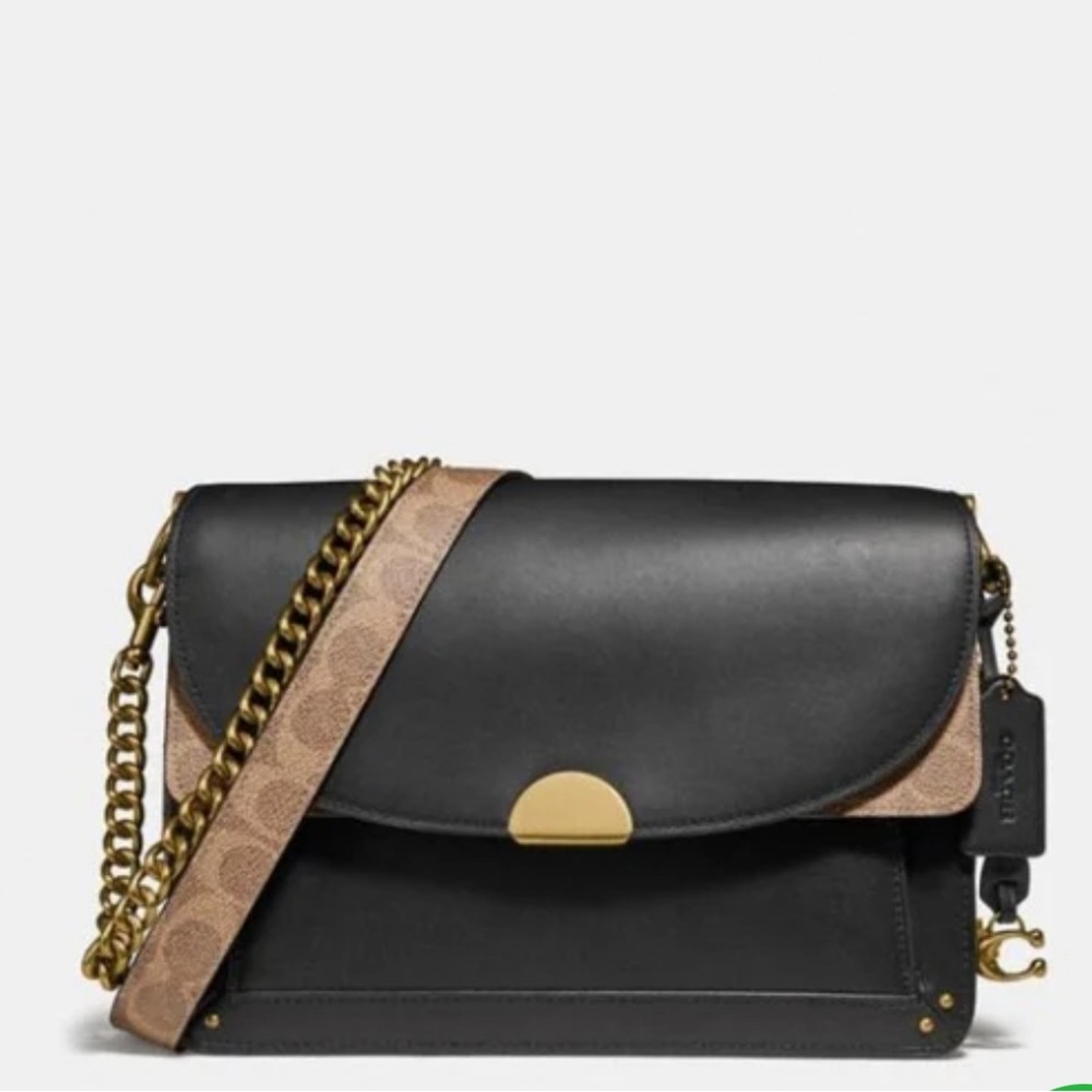 Coach Dreamer in black & Coach CC signature print